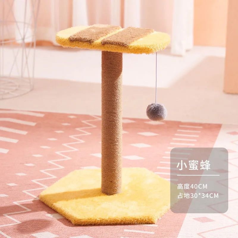 Arbre à Chat Rose DéliCat : Douceur & Jeu