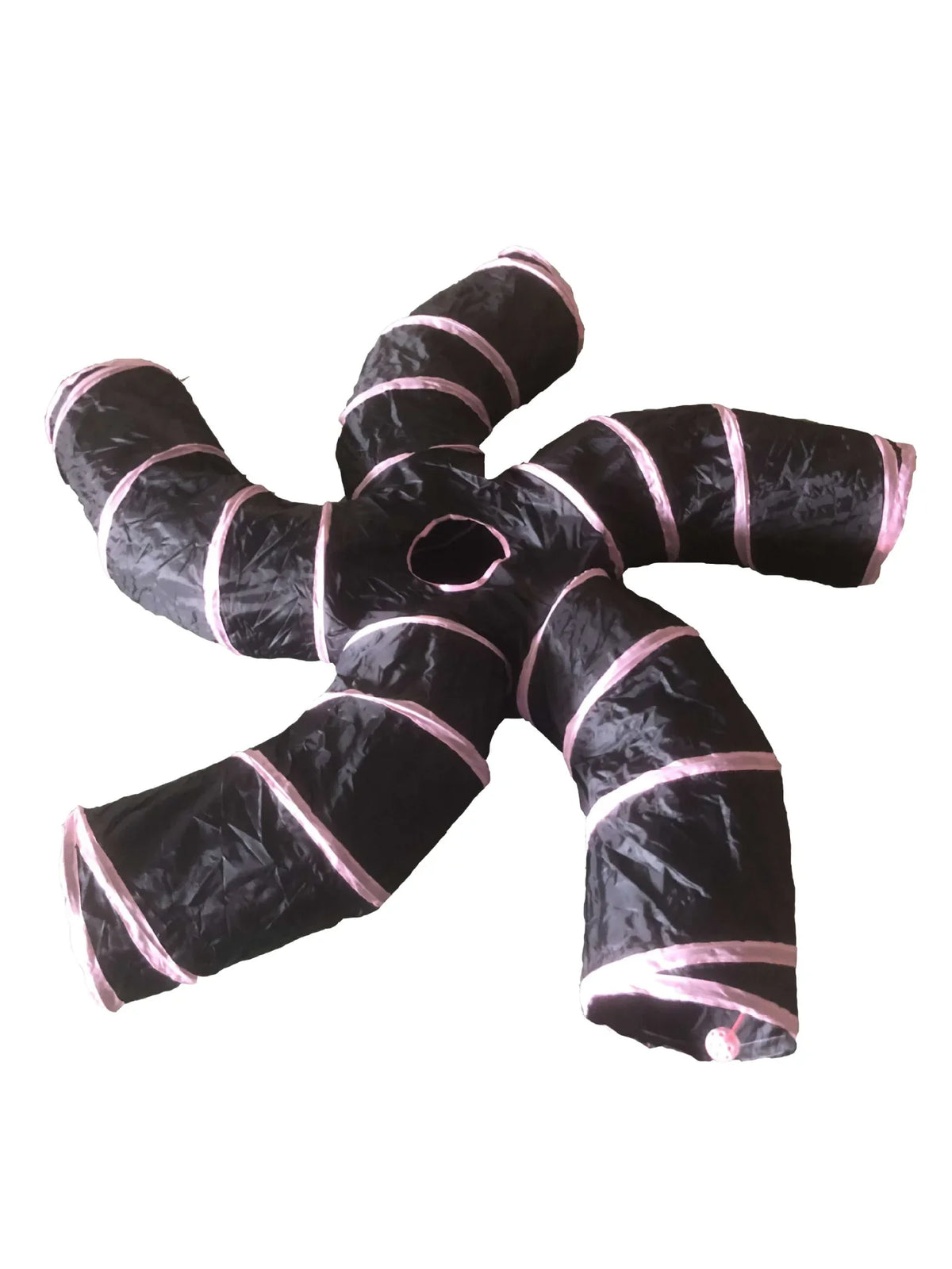 ShadowPurr : Arbre à Chat Tunnel Modulable Noir