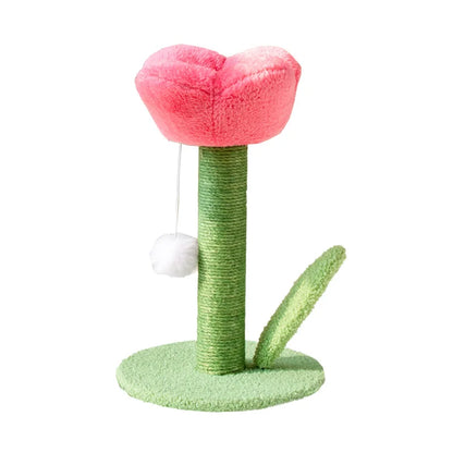 Arbre à Chat Florish Fleur Rose & Sisal