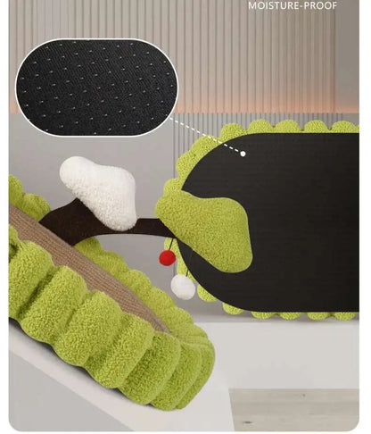 Nid Ovale Griffoir en Lin : Repos & Griffade Naturelle