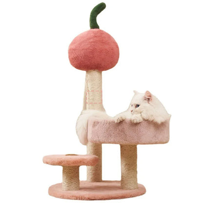 Arbre à Chat Rose DéliCat : Douceur & Jeu