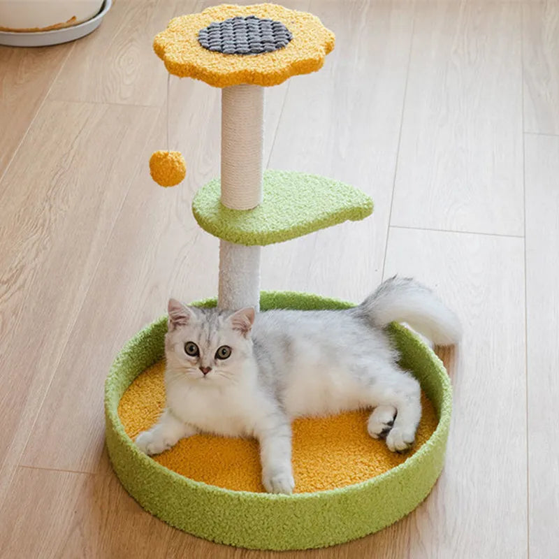 Arbre à Chat Miaouland 'Jardin' Coloré
