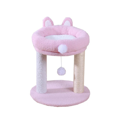 Arbre à Chat BunnyNest Rose : Douceur et Jeu pour Votre Félin