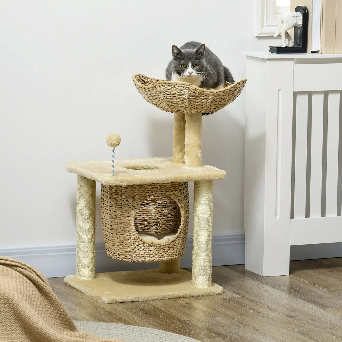 Arbre à Chat Bohème Beige 74cm