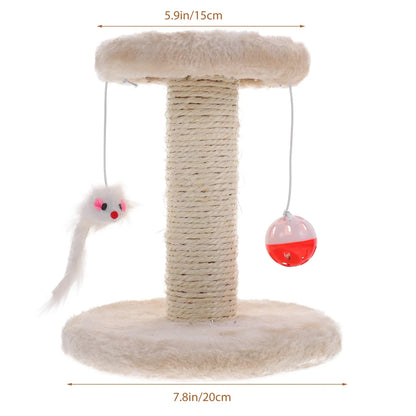 Arbre à Chat PatteDouce Beige Petit Sisal