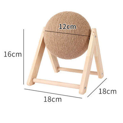 Arbre à Chat Cylindre Sisal & Peluche