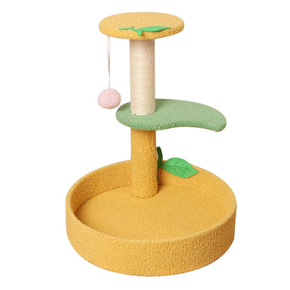 Arbre à Chat Teddy Compact Jouet Sisal Doux