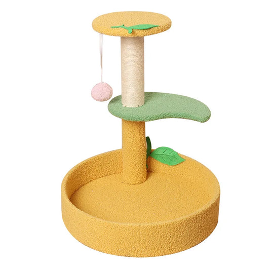 Arbre à Chat Teddy Compact Jouet Sisal Doux