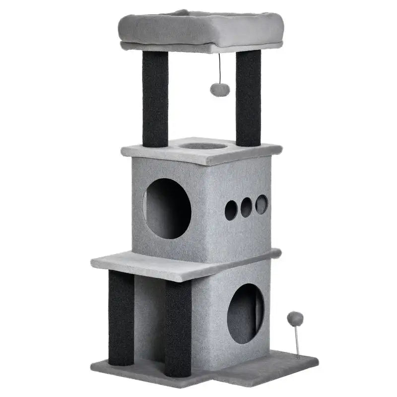 Arbre à Chat Le Cocon Chic Gris Design