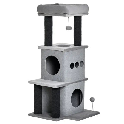 Arbre à Chat Le Cocon Chic Gris Design