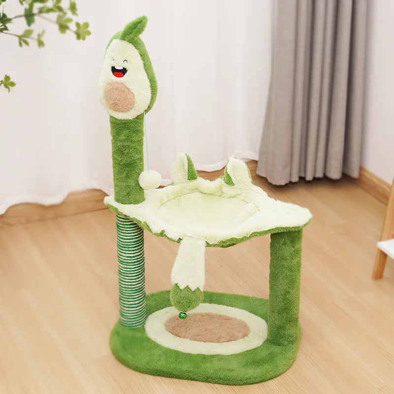 Arbre à Chat Chavocat : L'Avocat Vert pour Jouer et Griffer