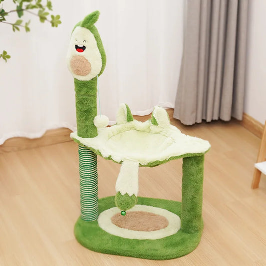Arbre à Chat Chavocat : L'Avocat Vert pour Jouer et Griffer