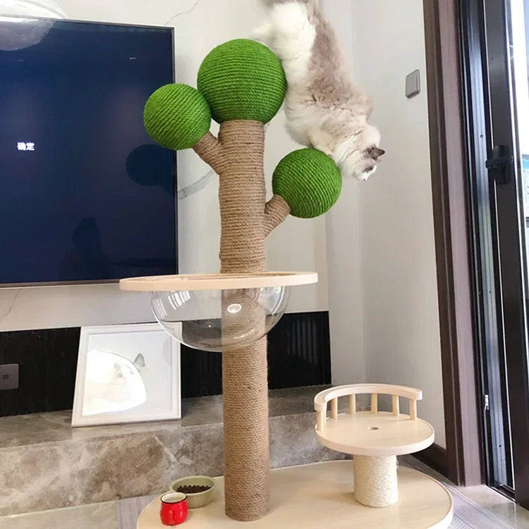 Arbre à Chat Design Versailles : Luxe & Nature pour votre Félin
