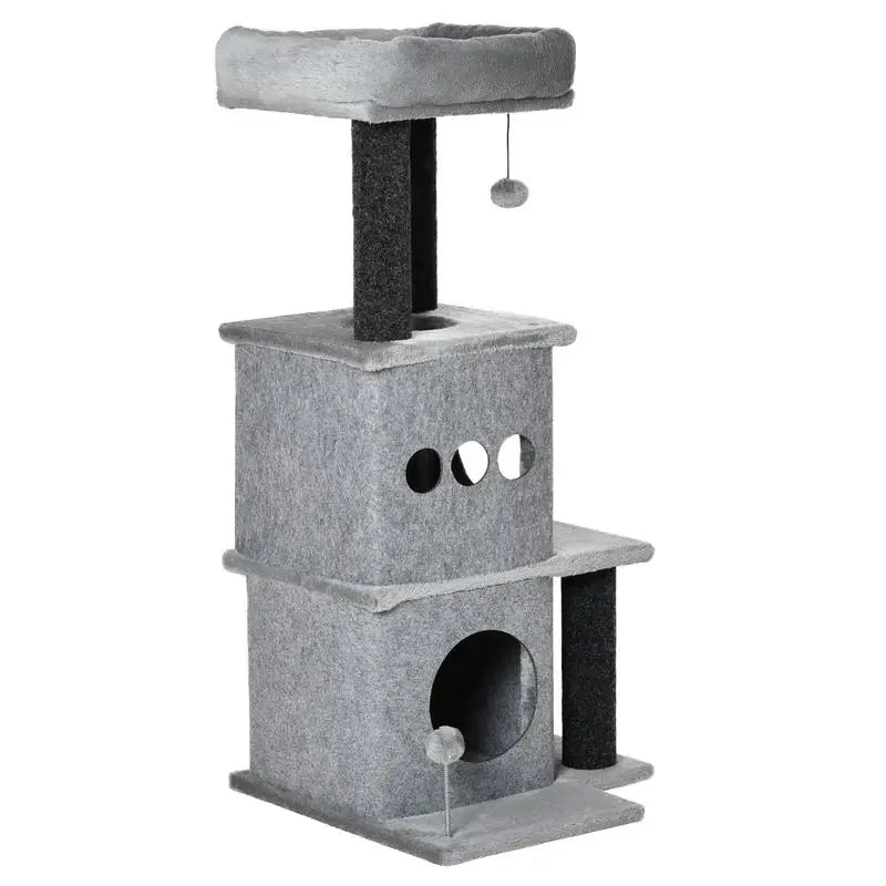 Arbre à Chat Le Cocon Chic Gris Design