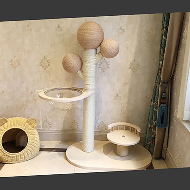 Arbre à Chat Design Versailles : Luxe & Nature pour votre Félin