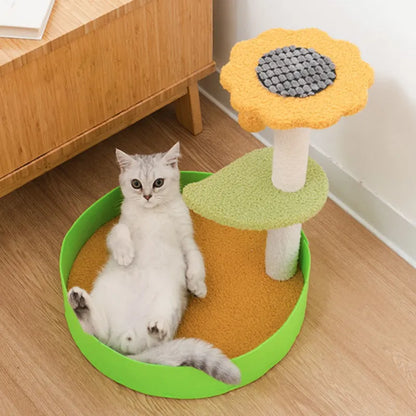 Arbre à Chat Miaouland 'Jardin' Coloré