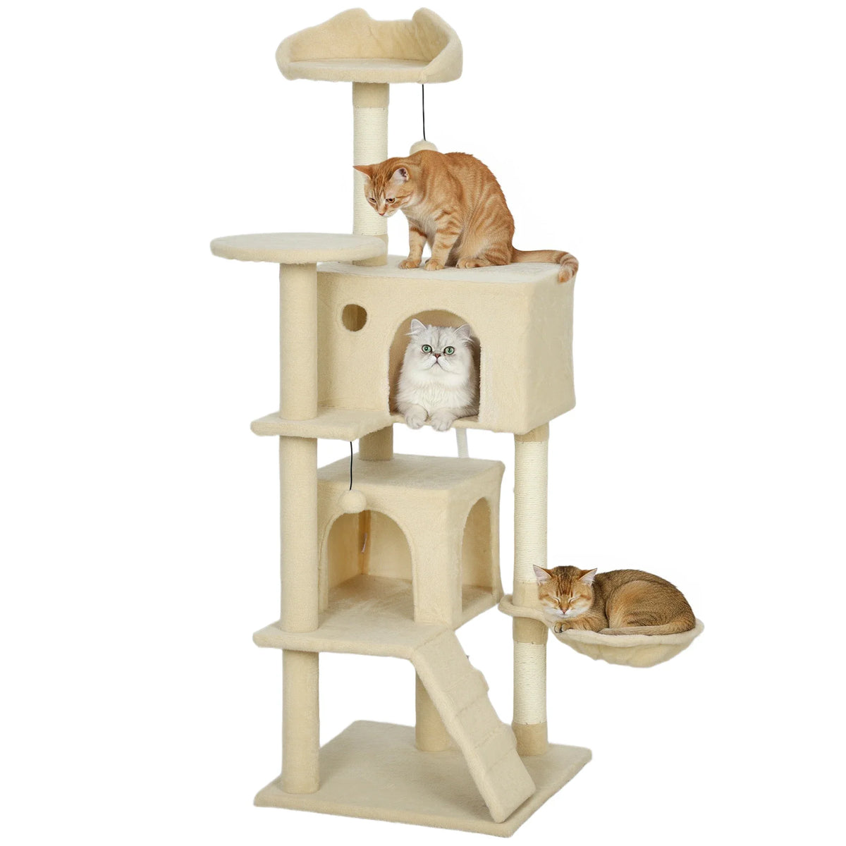 Arbre à Chat Les Petites Oreilles 140cm - Jeu & Repos