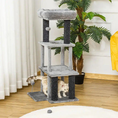 Arbre à Chat Le Cocon Chic Gris Design