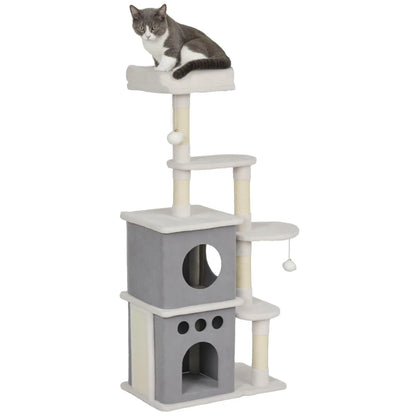 Arbre à Chat Crème 126cm - Niches, Hamac & Griffoir