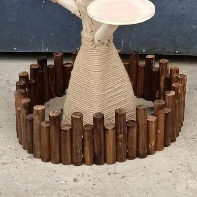 Arbre à Chat Extérieur DIY en Bois Naturel