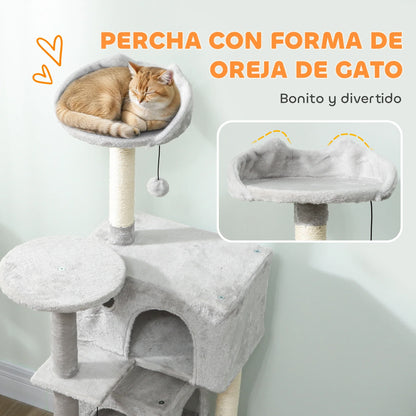 Arbre à Chat Les Petites Oreilles 140cm - Jeu & Repos