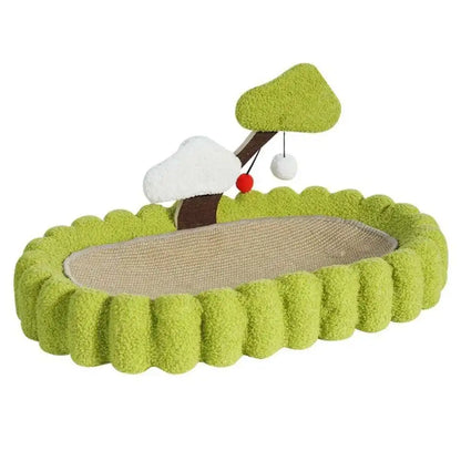 Nid Ovale Griffoir en Lin : Repos & Griffade Naturelle