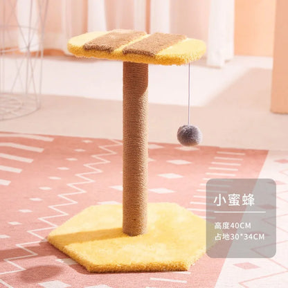 Arbre à Chat Rose DéliCat : Douceur & Jeu
