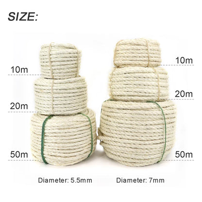 Corde Sisal ScratchMaster pour Arbre à Chat DIY