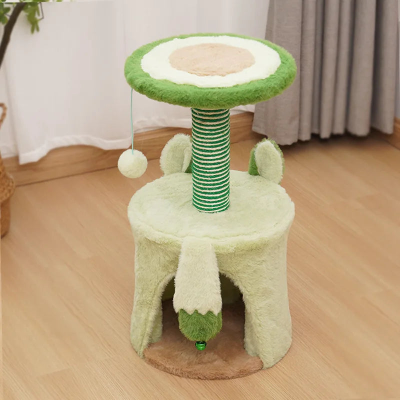 Arbre à Chat Chavocat : L'Avocat Vert pour Jouer et Griffer
