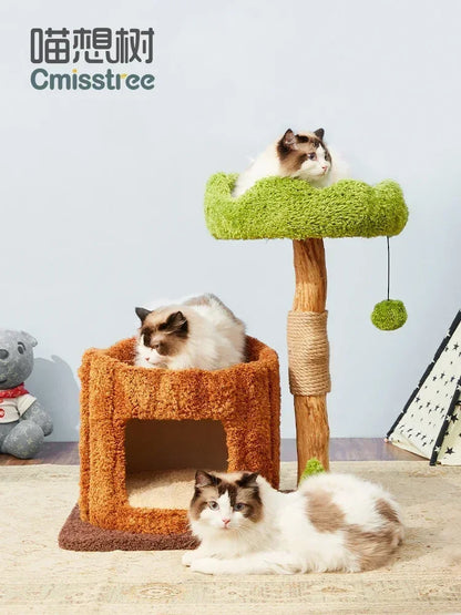 Arbre à Chat Design HavreChat : Élégance et Confort Félin