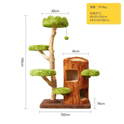 Arbre à Chat Design HavreChat : Élégance et Confort Félin