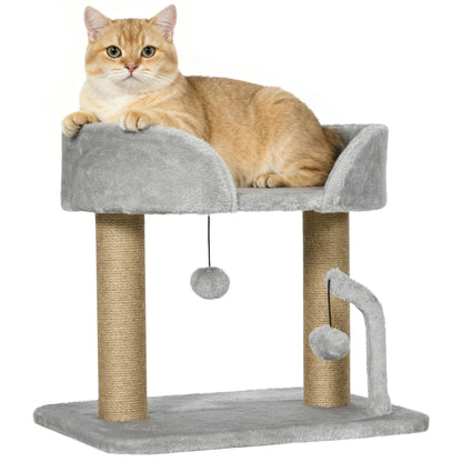 Arbre à Chat Design Compact Gris